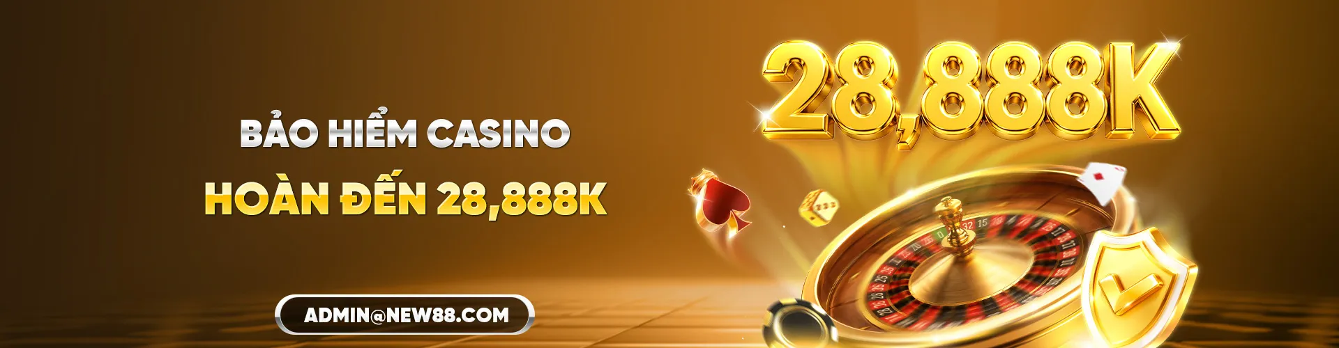 Bảo hiểm casino hoàn đến 28.888K